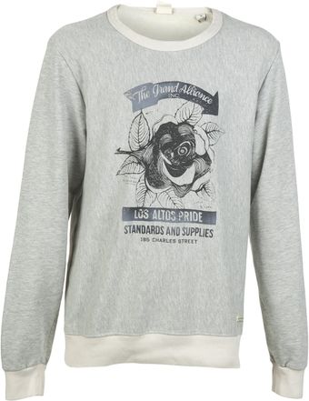 Scotch & Soda Hand Sketched Artwork Sweater - Lyst