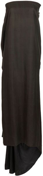 Thimister Twisted Back Skirt - Lyst