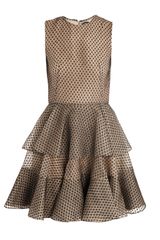 Alexander McQueen Lace Ruffle Dress