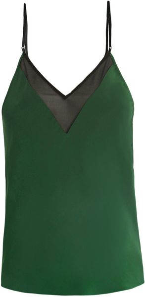 Jonathan Saunders Vneck Cami Top - Lyst