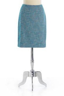 Calvin Klein Tweed Skirt - Lyst