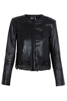 Diane Von Furstenberg Merryl Laser-Cut Jacket - Lyst