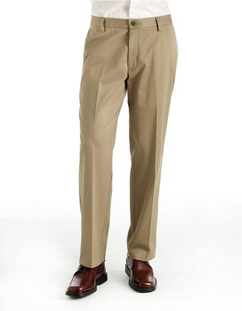 Dockers Flatfront Cotton Pants - Lyst
