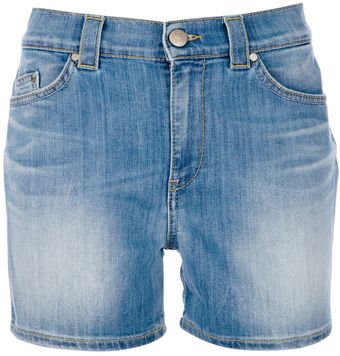 Dondup Rolled Hem Shorts - Lyst