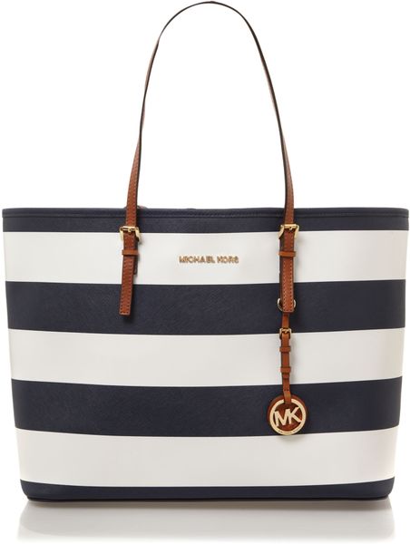 michael kors striped bag