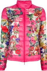 Moncler Alisia Floral Padded Jacket