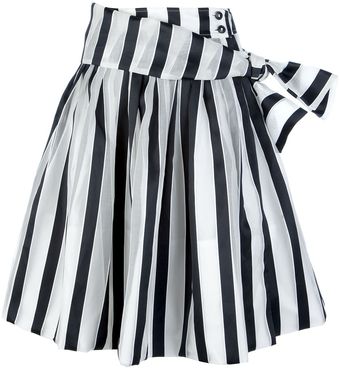 Pauw Striped Oversize A Line Shirt - Lyst