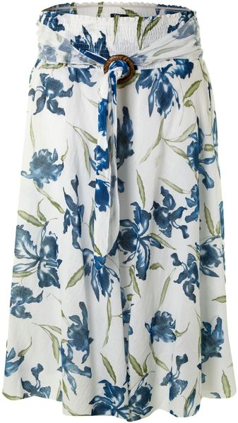 Samya Full Length Print Skirt - Lyst