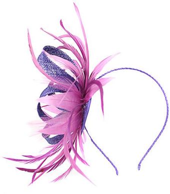 Alexon Pink and Purple Feather Explosion Fascinator - Lyst