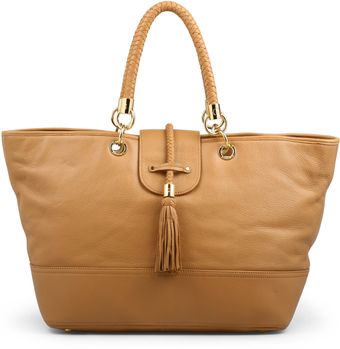 C. Wonder Braided Tassel Pebbled Leather Tote - Lyst