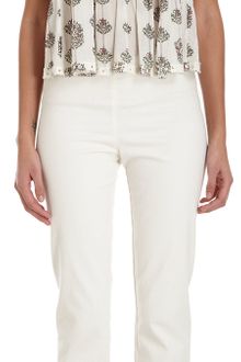 Isabel Marant Printed Crop Top - Lyst