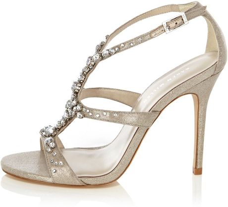 karen millen silver shoes