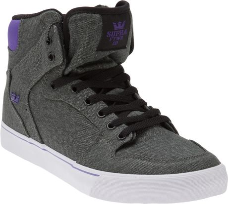 dark grey high tops