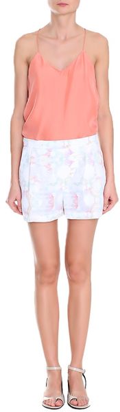 Tibi Washed Silk Cami - Lyst