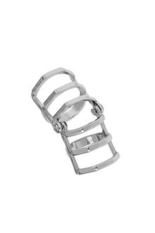 Topshop Bar Finger Cover Ring - Lyst