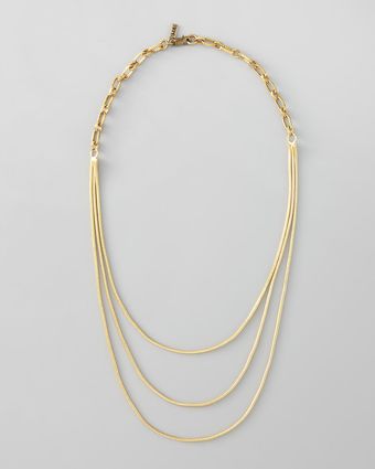 Vanessa Mooney Spaghetti Chorus Layering Necklace - Lyst