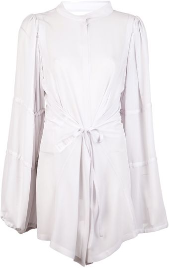 Ann Demeulemeester Silk Dress - Lyst