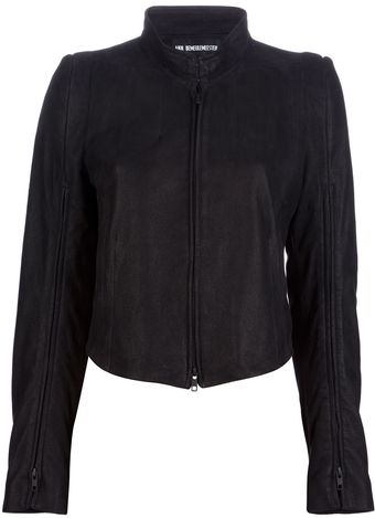 Ann Demeulemeester Slim Jacket - Lyst