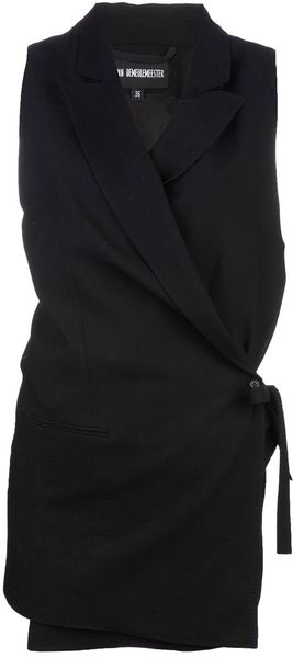 Ann Demeulemeester Wool Waistcoat - Lyst