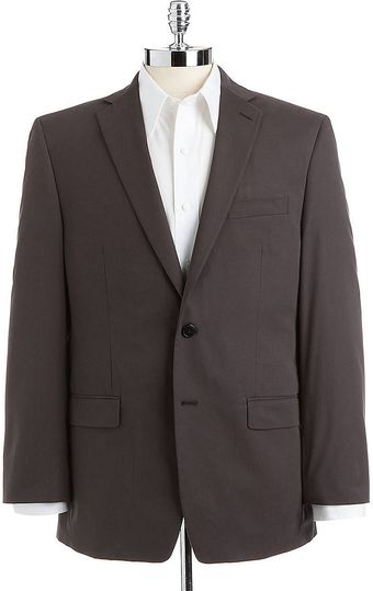 Calvin Klein Two Button Slim Fit Blazer - Lyst