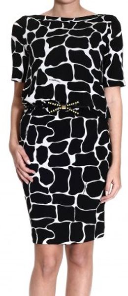 Class Roberto Cavalli Shortsleeve Jersey Zebra Printbelt - Lyst