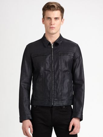 Hugo Indigo Denim Jacket - Lyst