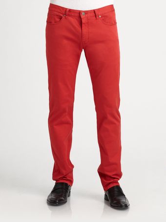Hugo Colored Straight Leg Jeans - Lyst