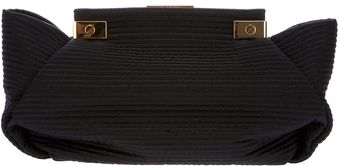 Lanvin Ribbed Clutch - Lyst