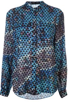 Proenza Schouler Snap Button Blouse - Lyst