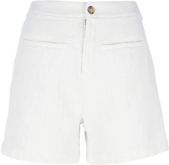 Raquel Allegra Quilted Pin Dot Shorts - Lyst
