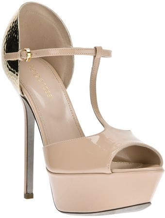 Sergio Rossi Platform Sandal - Lyst