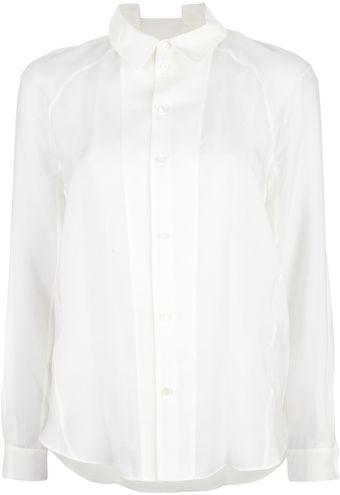 Theyskens' Theory Long-Sleeved Shirt - Lyst