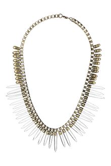 Topshop Spike Shard Collar - Lyst