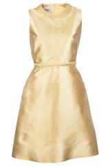 Valentino Sleeveless Braid Dress