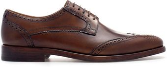 Zara Combination Leather Shoe - Lyst