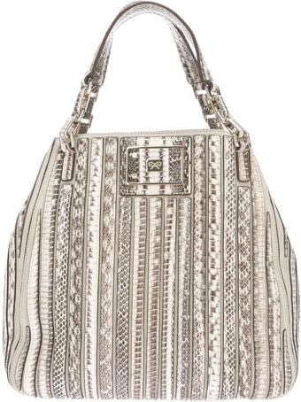 Anya Hindmarch Belvedere Snake Tote - Lyst