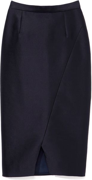 Bibhu Mohapatra Front Slit Slim Skirt - Lyst