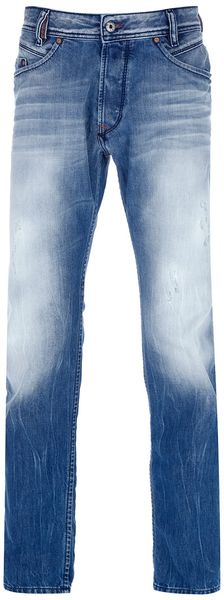 Diesel Stone Washed Jeans - Lyst