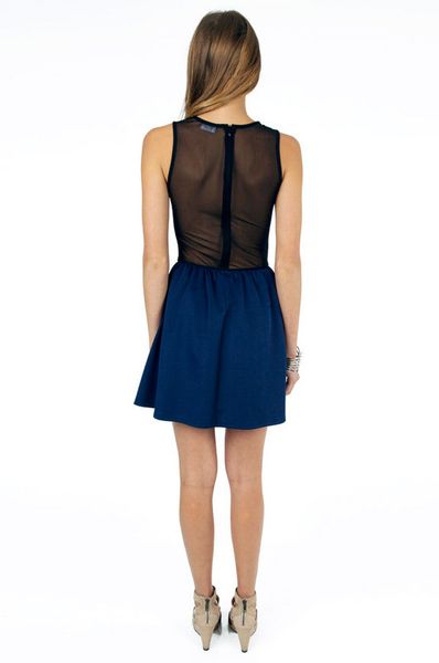 Tobi Kalani Cocktail Dress in Blue (navy)