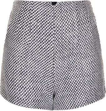 Topshop Chess Shorts  - Lyst