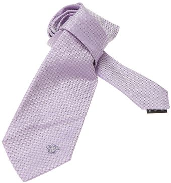 Versace Jacquard Tie - Lyst