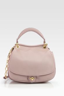 Miu Miu Vitello Leather Top Handle Bag - Lyst