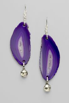 Yves Saint Laurent Agate Drop Earrings - Lyst