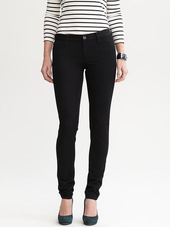 Banana Republic Black Denim Leggings - Lyst