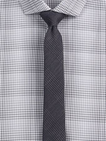 Hugo Faded Check Print Tie - Lyst
