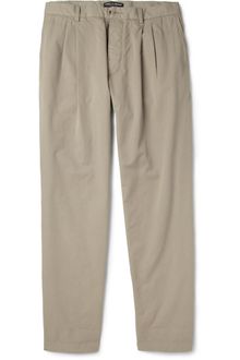 Dolce & Gabbana Taperedleg Cotton Trousers - Lyst