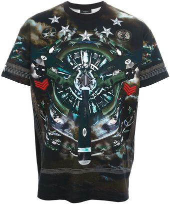 Givenchy Spitfire Print T-Shirt - Lyst