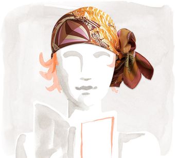 Hermes Spinnakers Scarf - Lyst