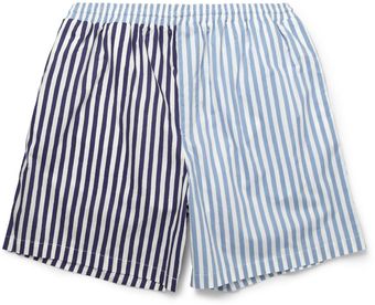 Marni Striped Cotton Swim Shorts - Lyst