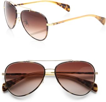 Paul Smith Haden Aviator Sunglasses - Lyst